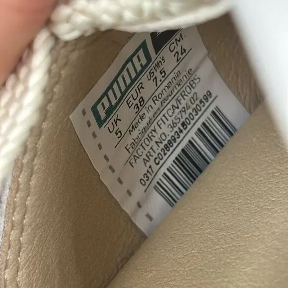 NEW Puma x Fenty by Rihanna Bow Creeper Platform Shoes in Womens Size 7.5 - Picture 7 of 8